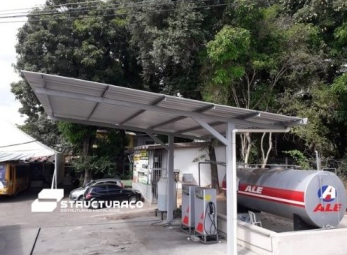 Estrutura para Posto de Gasolina