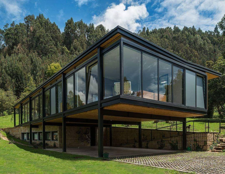 Casas em estrutura metálica