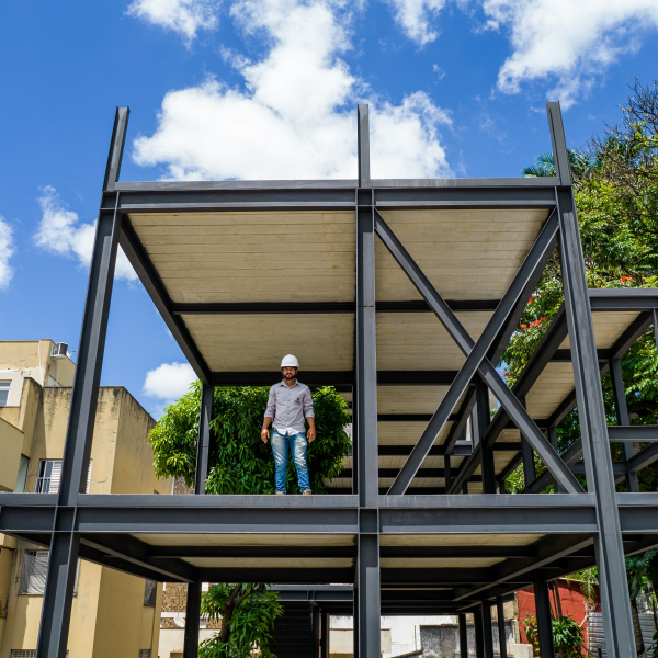 Estrutura metálica construção civil
