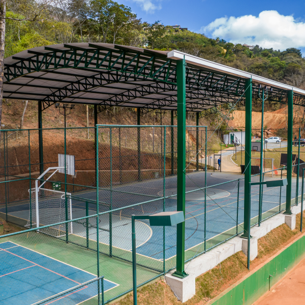 Cobertura de Quadra Poliesportiva